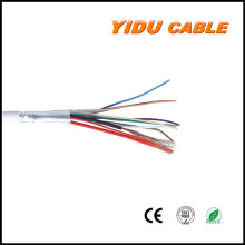 Multi Core Unshield Copper PVC Jacket 4 Core 24AWG Security Alarm Cable